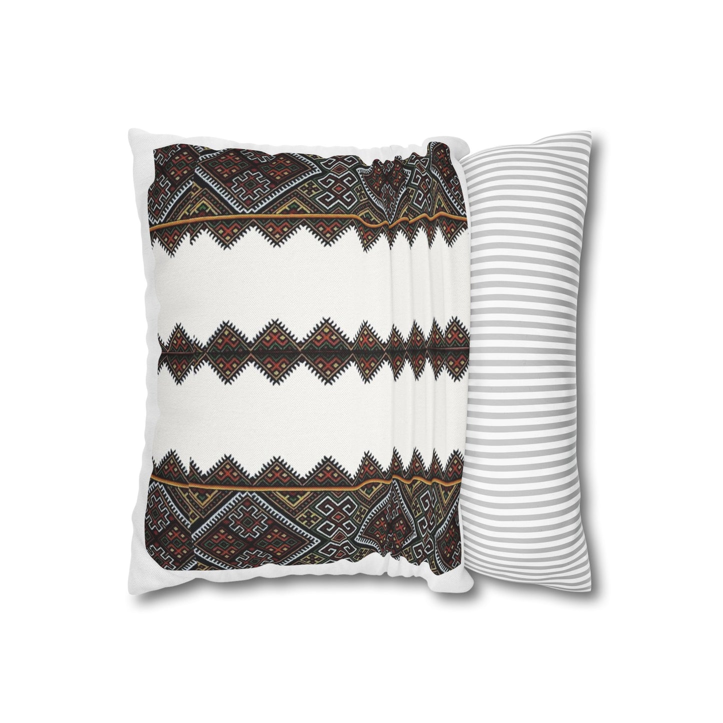 Square Pillowcase: Ethiopian Tilet Design