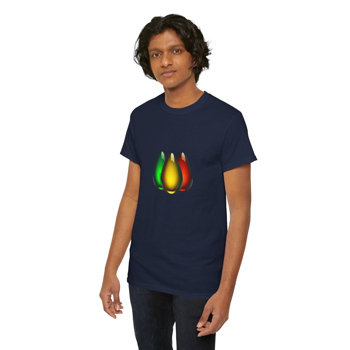 Ethiopian Colors Unisex Cotton Tee