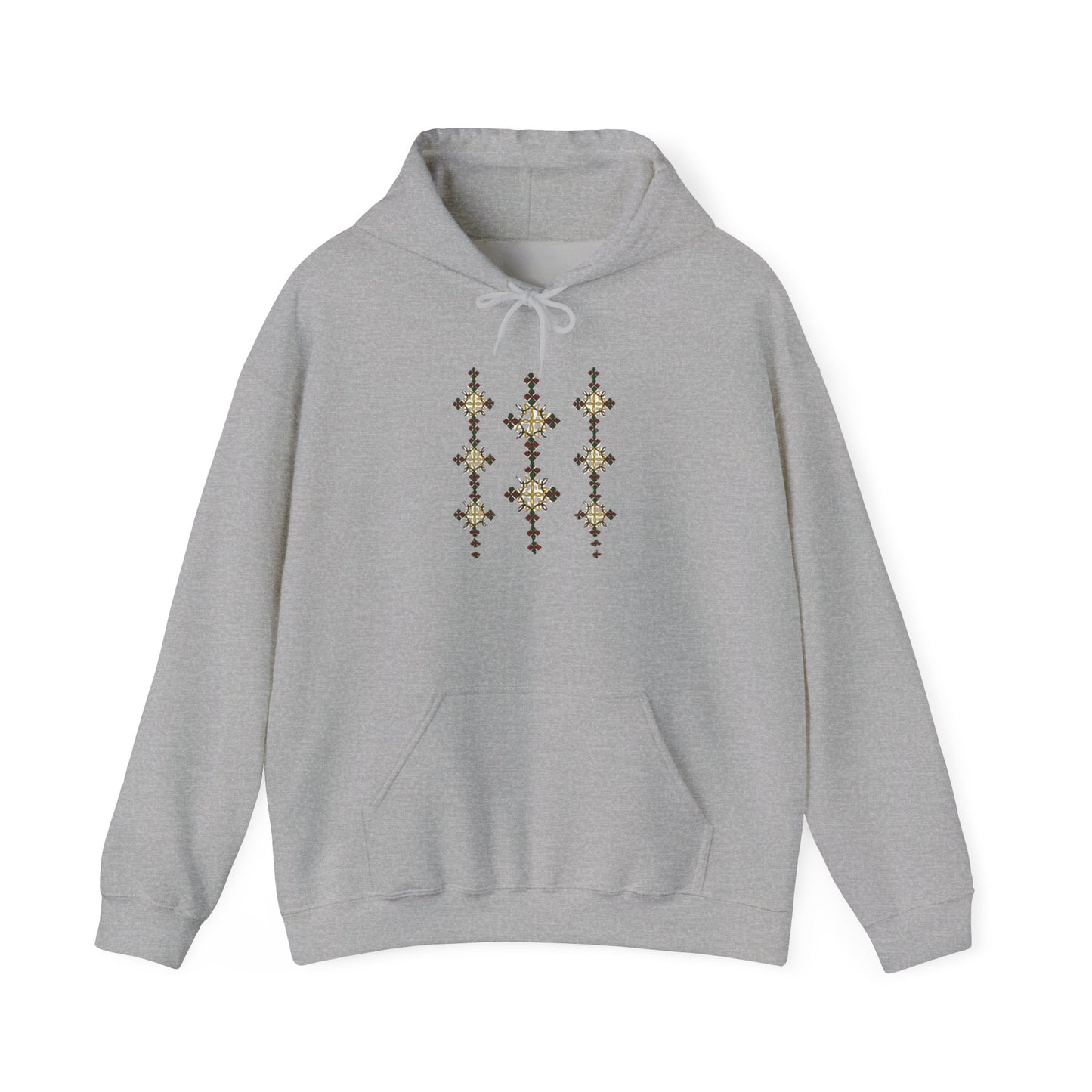 Unisex Hooded Sweatshirt: Ethiopian Tilet Design