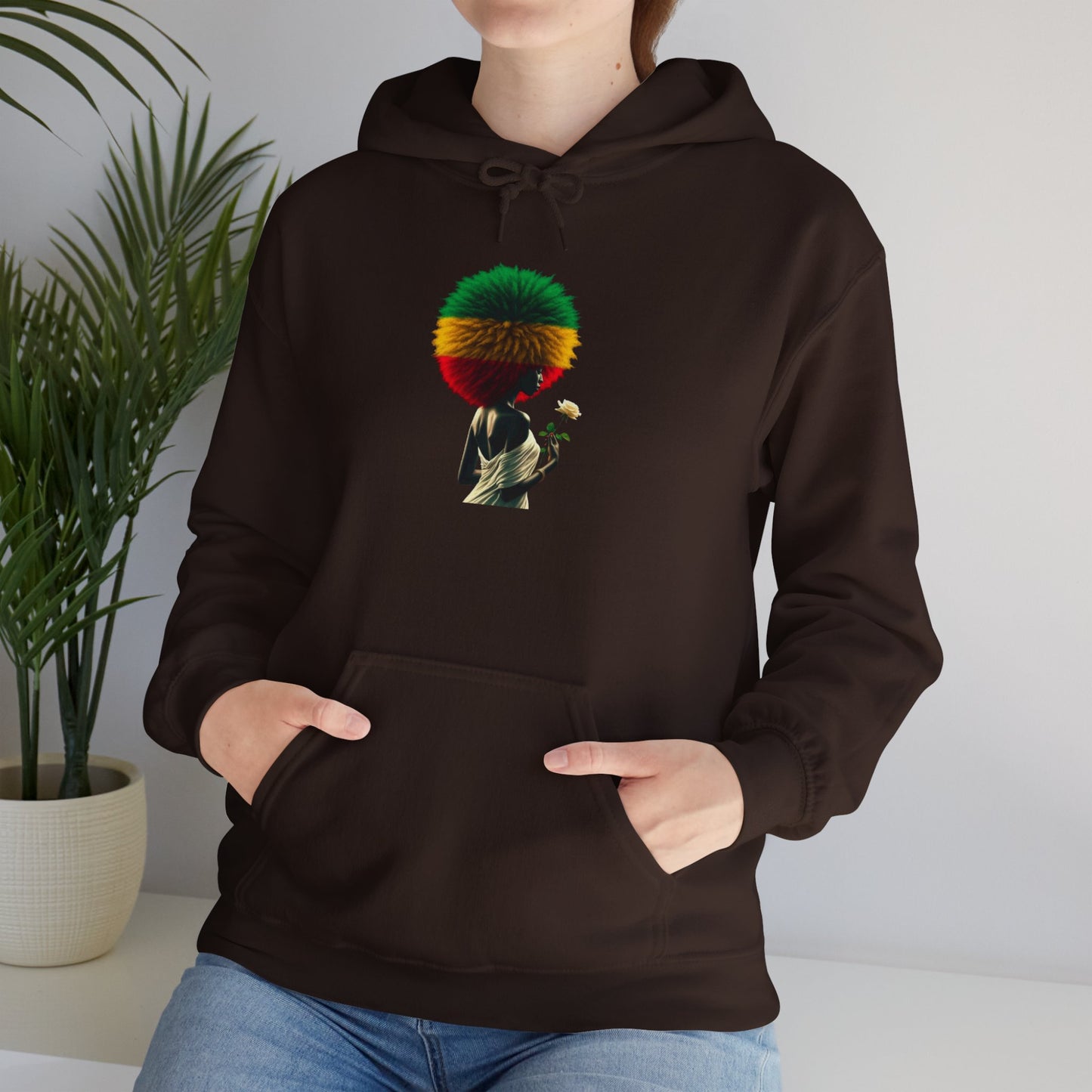 Ethiopian Queen Unisex Hooded Sweatshirt