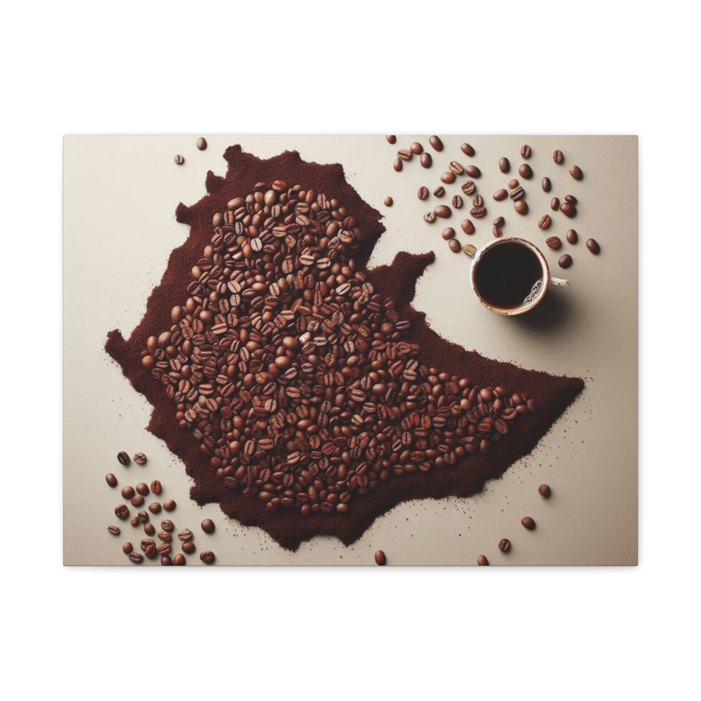 Canvas Art: Coffee Beans