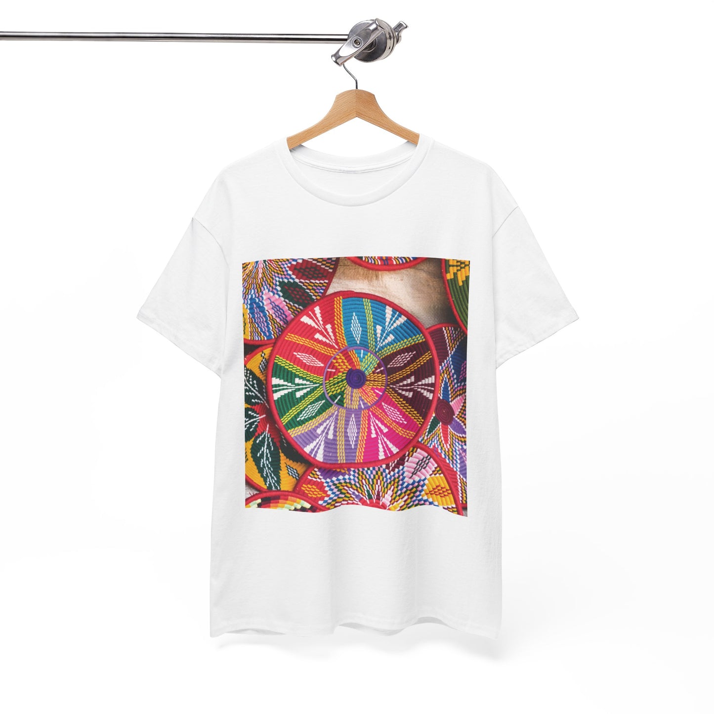 Ethiopian Sefed Design Unisex Cotton Tee