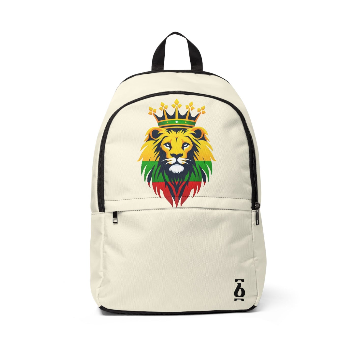 Majestic Lion Backpack - Cream White