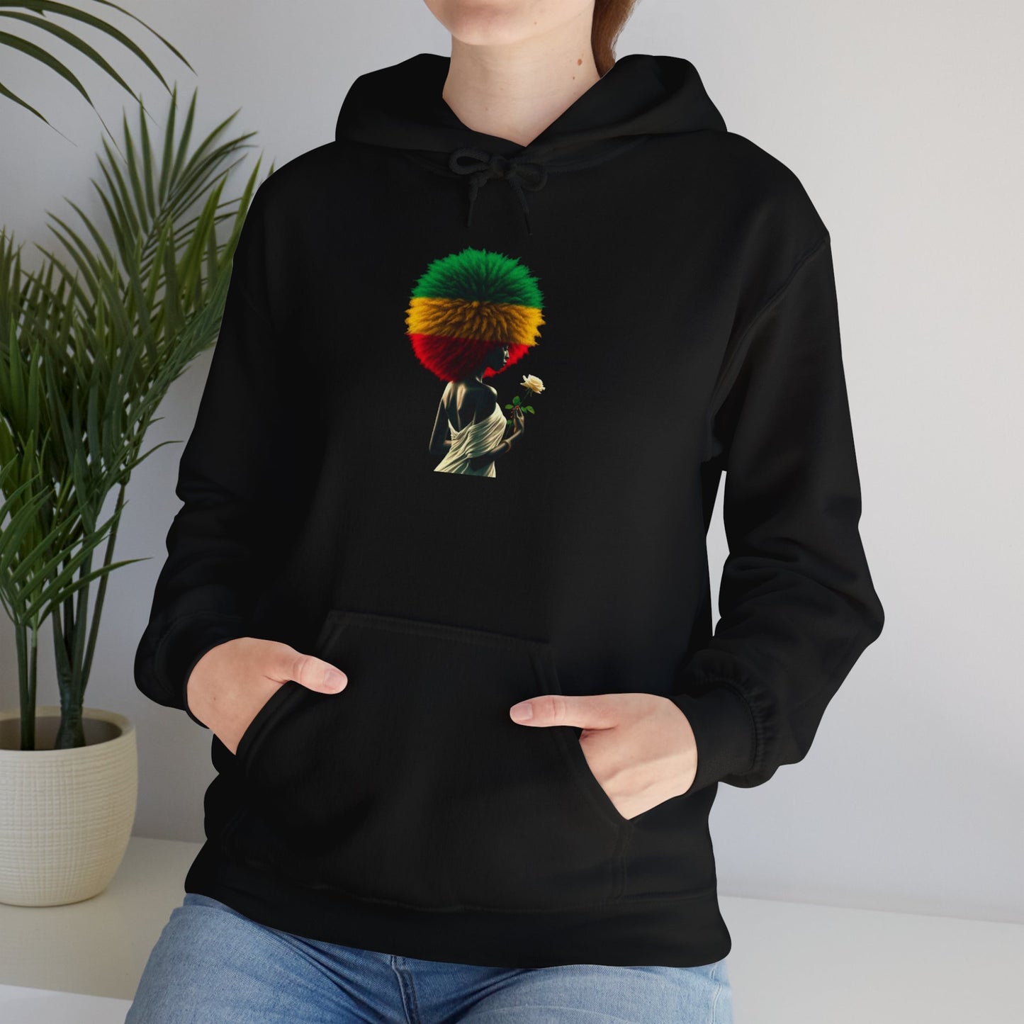 Ethiopian Queen Unisex Hooded Sweatshirt