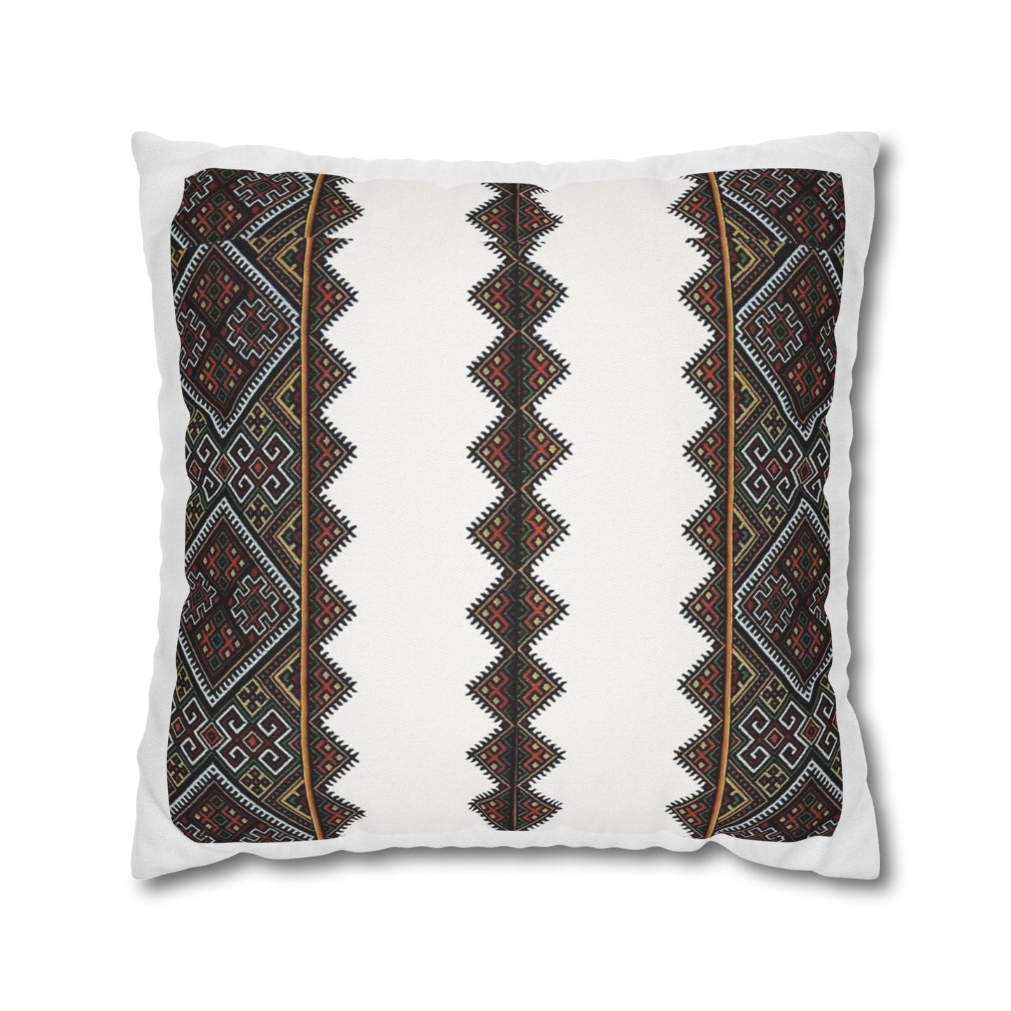 Square Pillowcase: Ethiopian Tilet Design