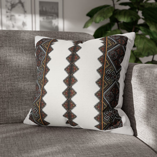 Square Pillowcase: Ethiopian Tilet Design