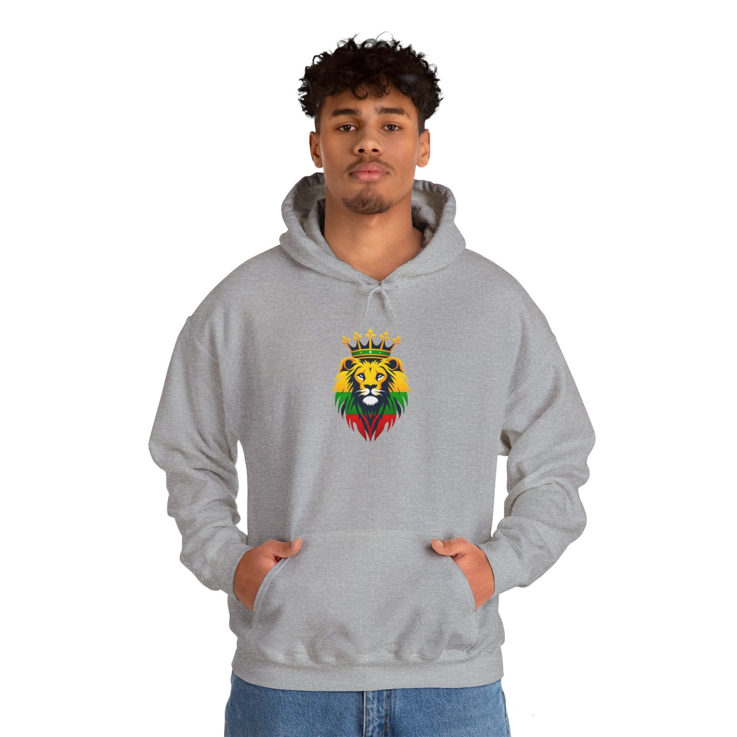 Ethiopian Lion Unisex Hooded Sweatshirt