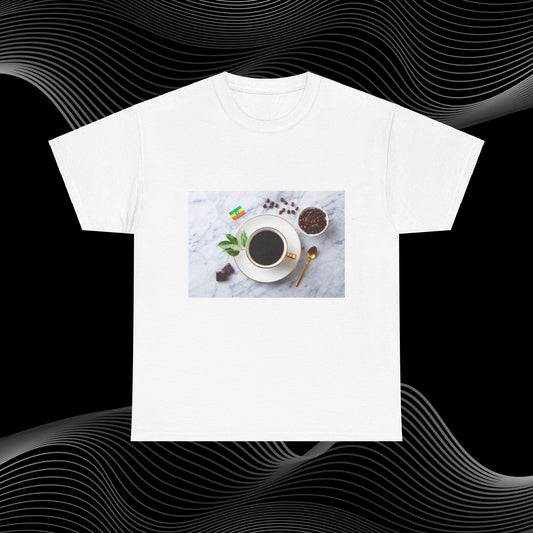 Ethiopian Cup of Buna Unisex Cotton Tee