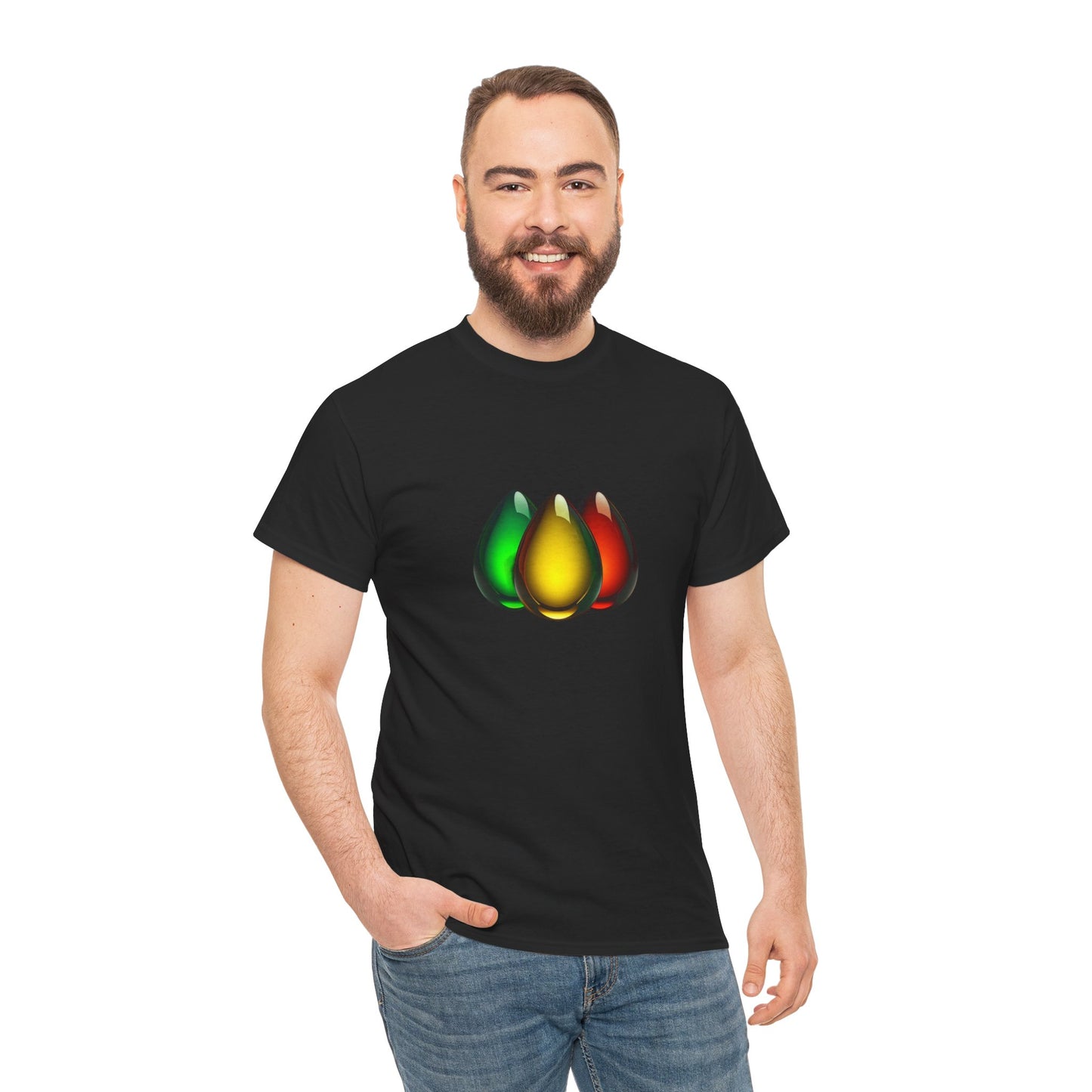 Ethiopian Colors Unisex Cotton Tee