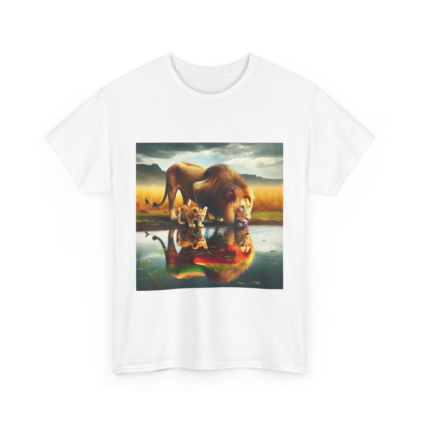 Ethiopian Lion Unisex Cotton Tee