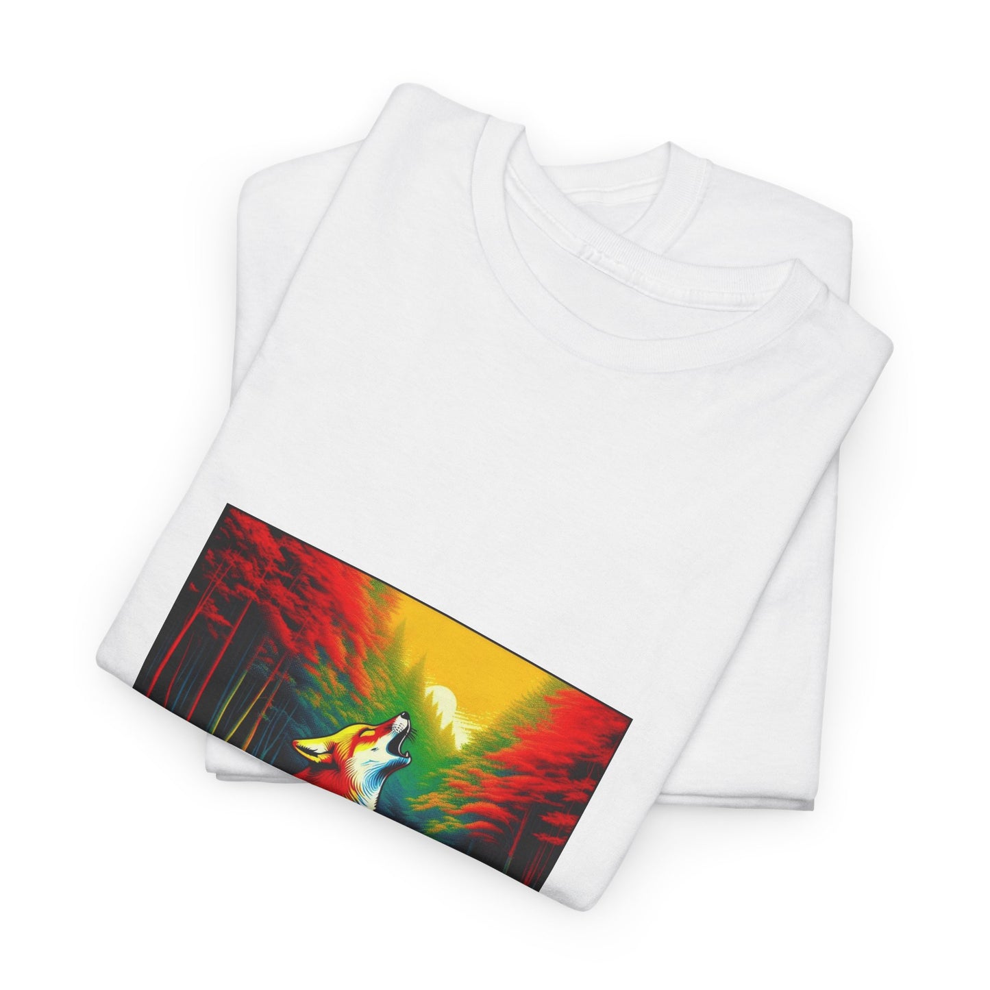 Ethiopian Red Fox Unisex Cotton Tee