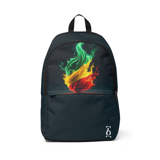 Ethiopian Fire Flag Backpack