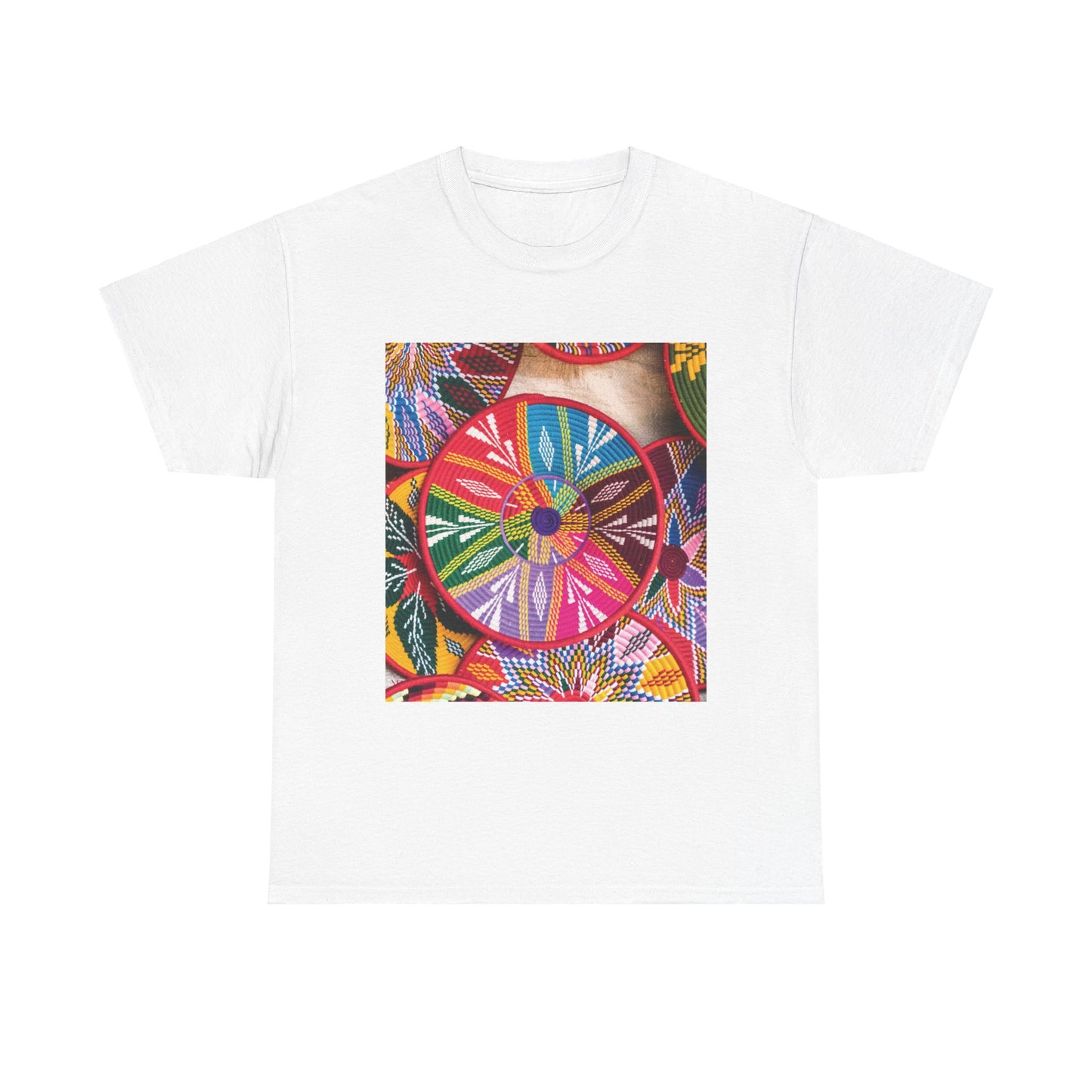 Ethiopian Sefed Design Unisex Cotton Tee