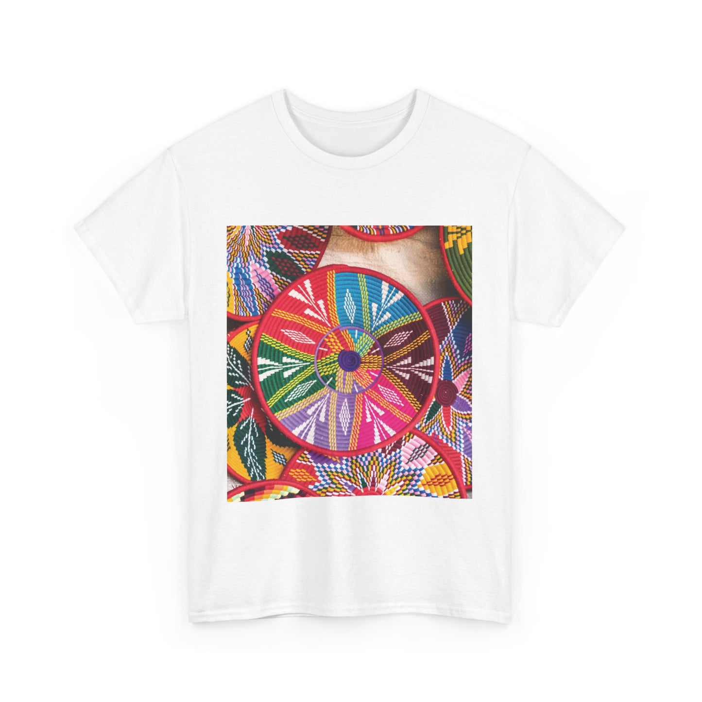 Ethiopian Sefed Design Unisex Cotton Tee