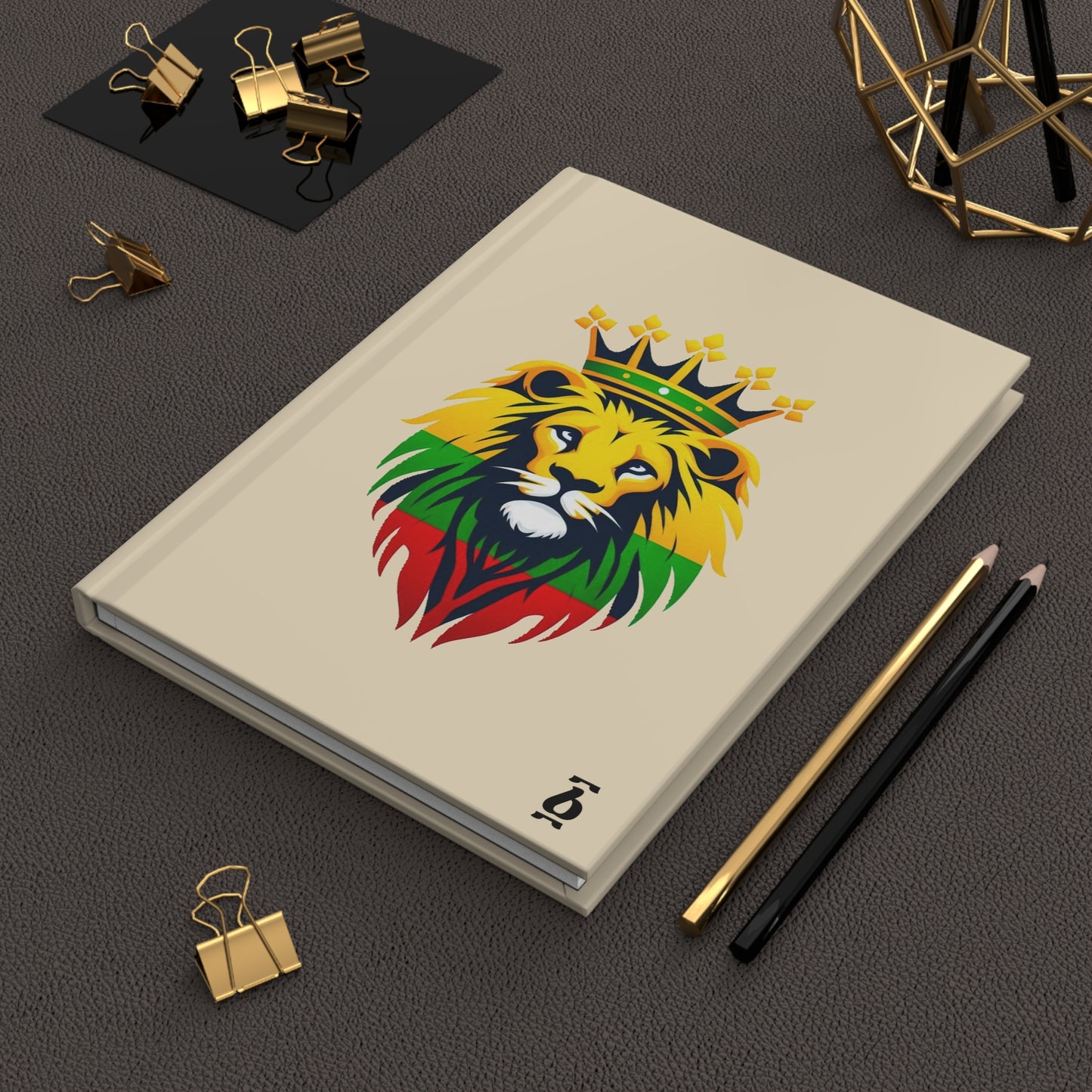 Ethiopian Lion Journal Matte