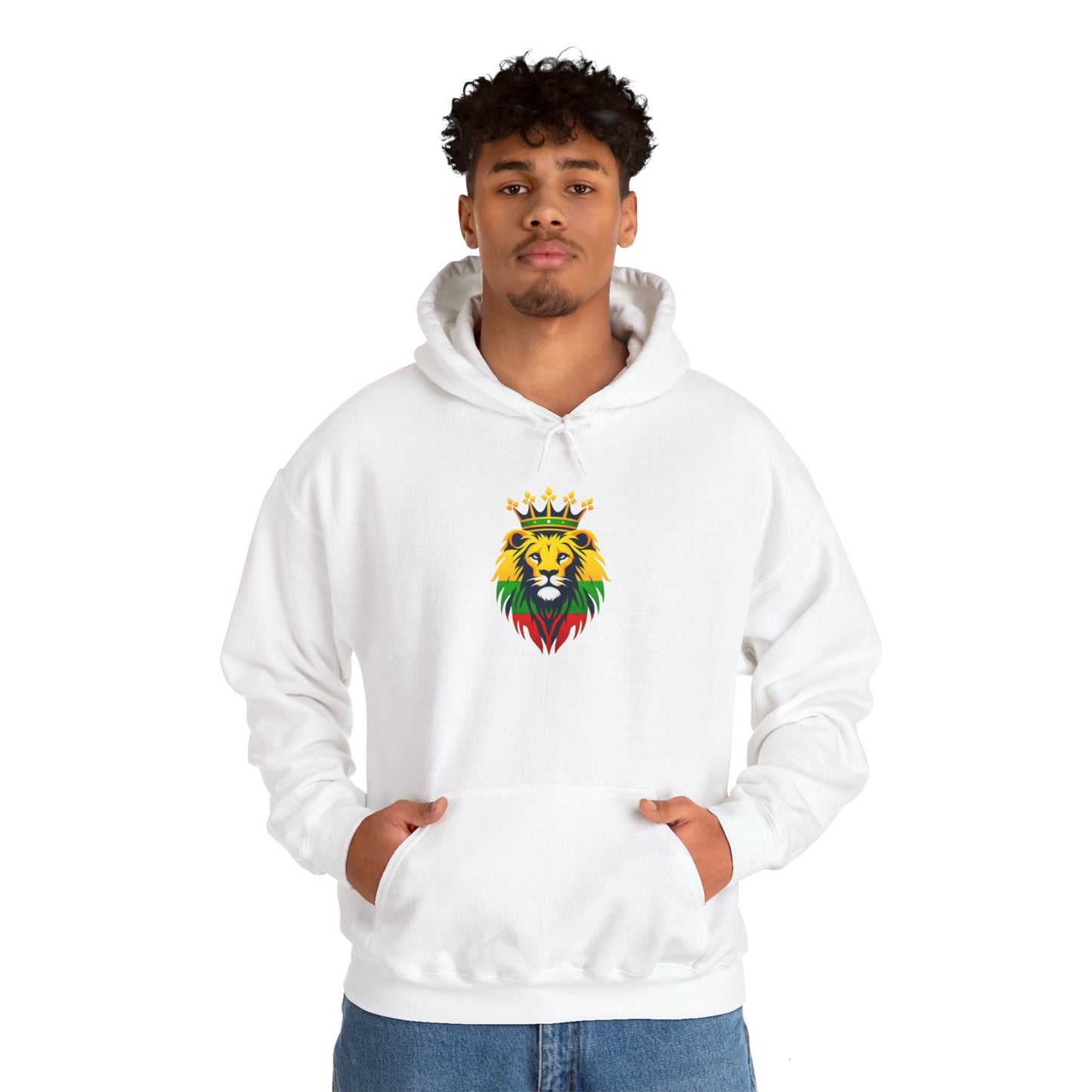 Ethiopian Lion Unisex Hooded Sweatshirt