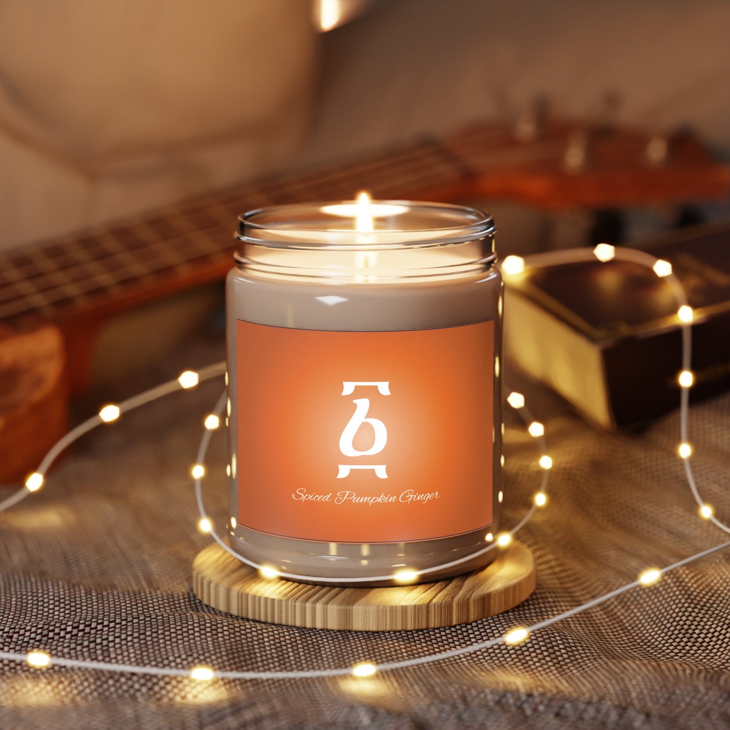 Ethio-Store Scented Candle: Spiced Pumpkin Ginger