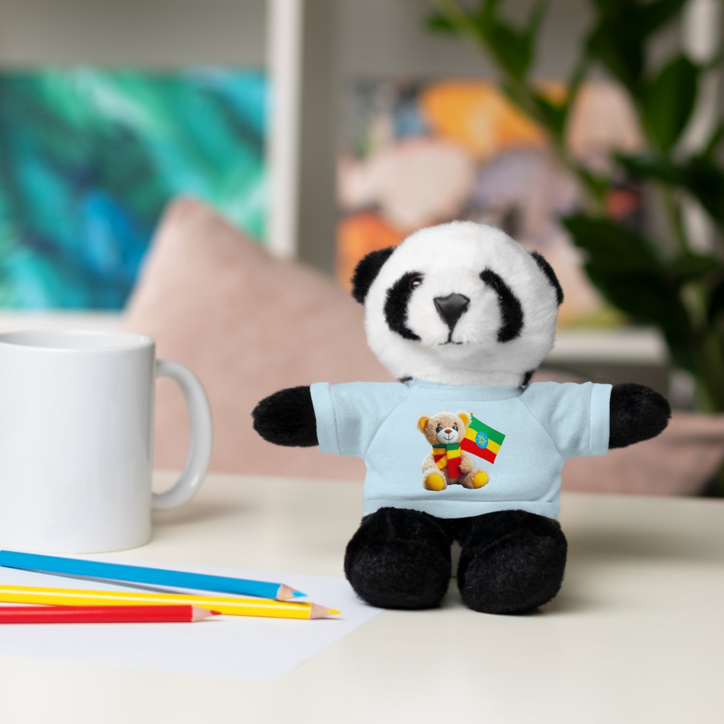 Stuffed Animals with T-shirt: Teddy Bear