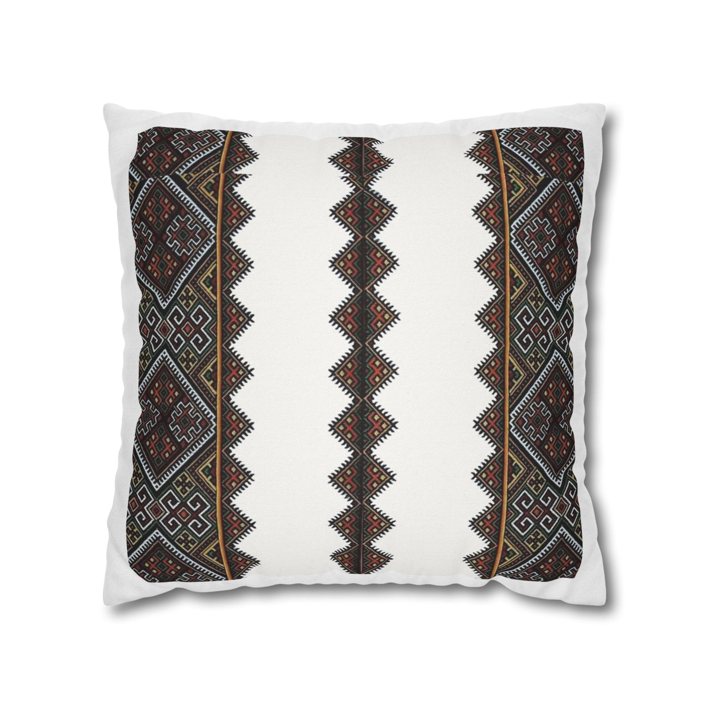 Square Pillowcase: Ethiopian Tilet Design