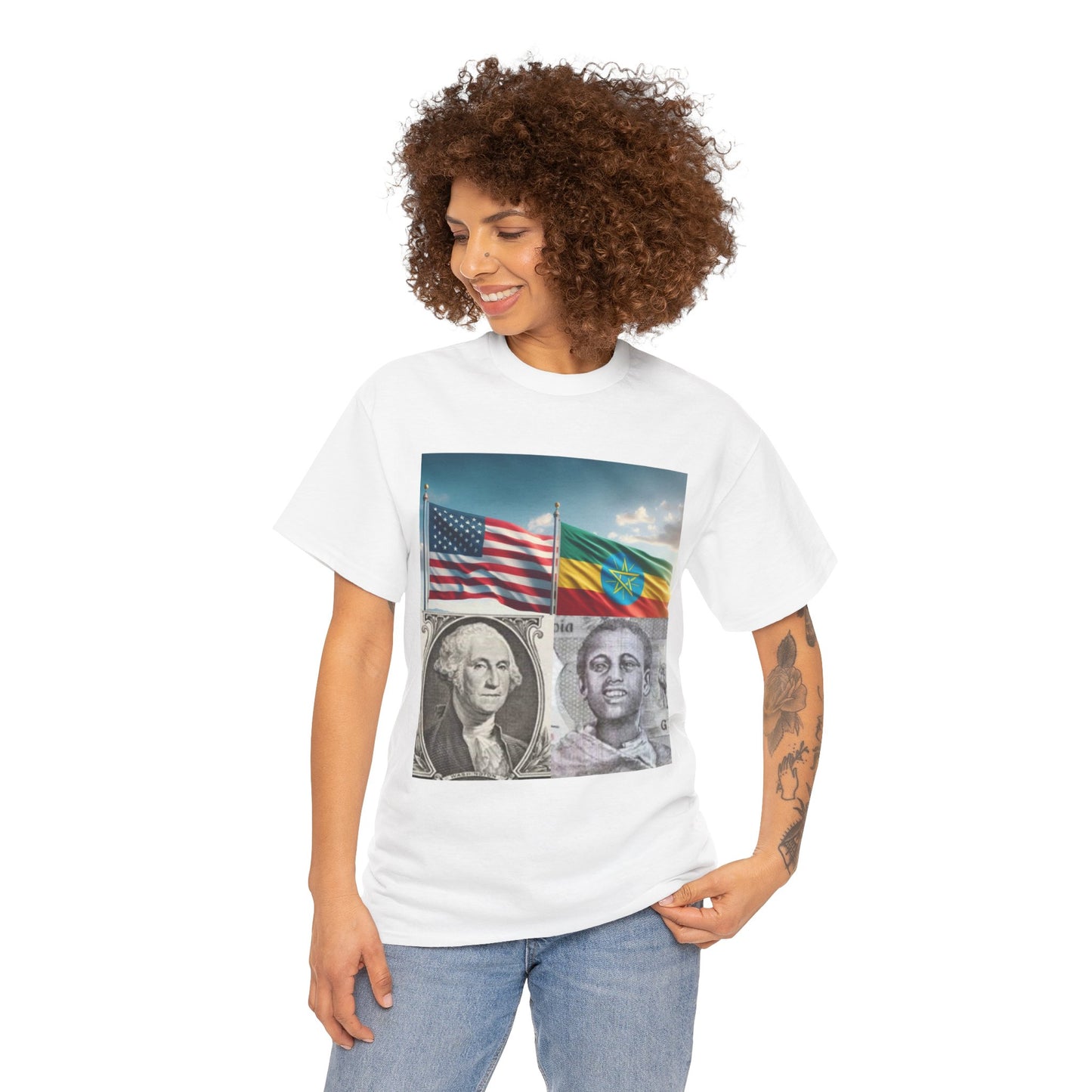 Mixed Currency Unisex Cotton Tee