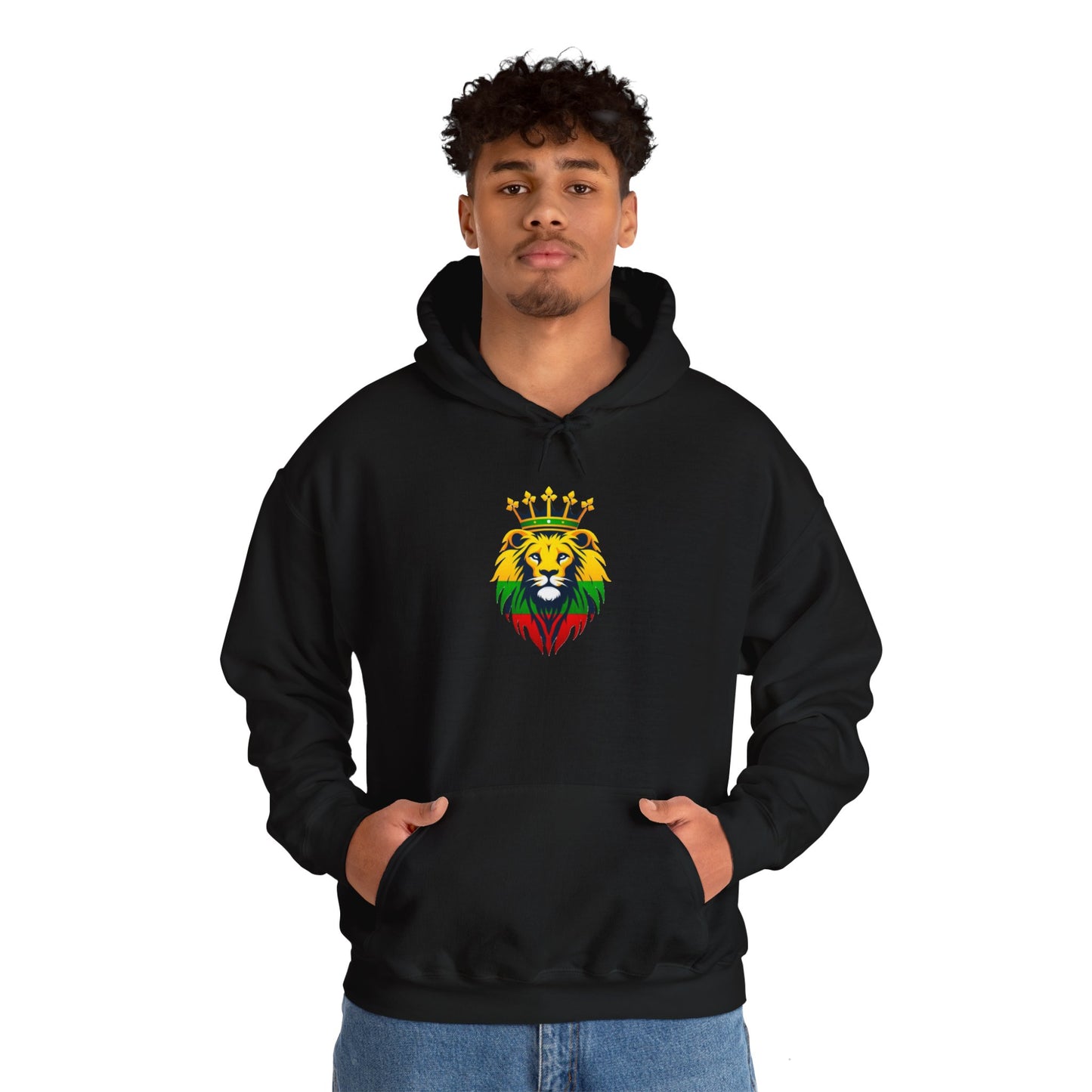 Ethiopian Lion Unisex Hooded Sweatshirt