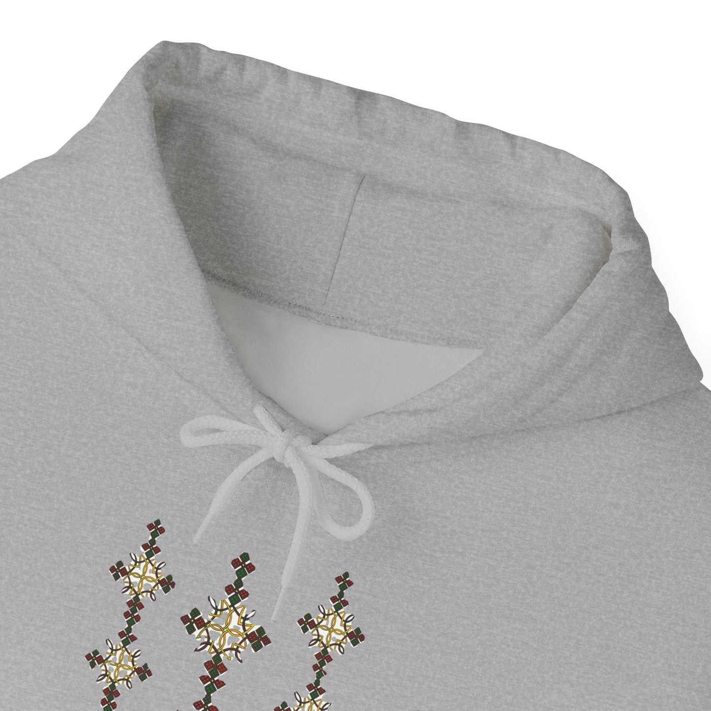 Unisex Hooded Sweatshirt: Ethiopian Tilet Design