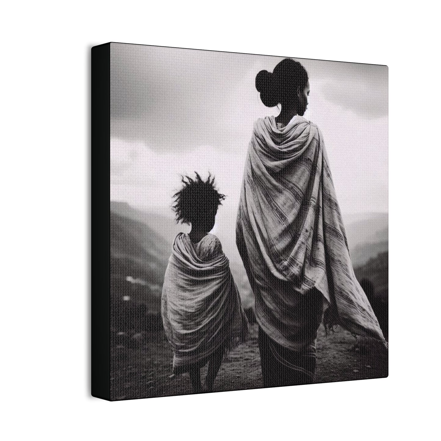 Mother and Child Canvas Wall Art