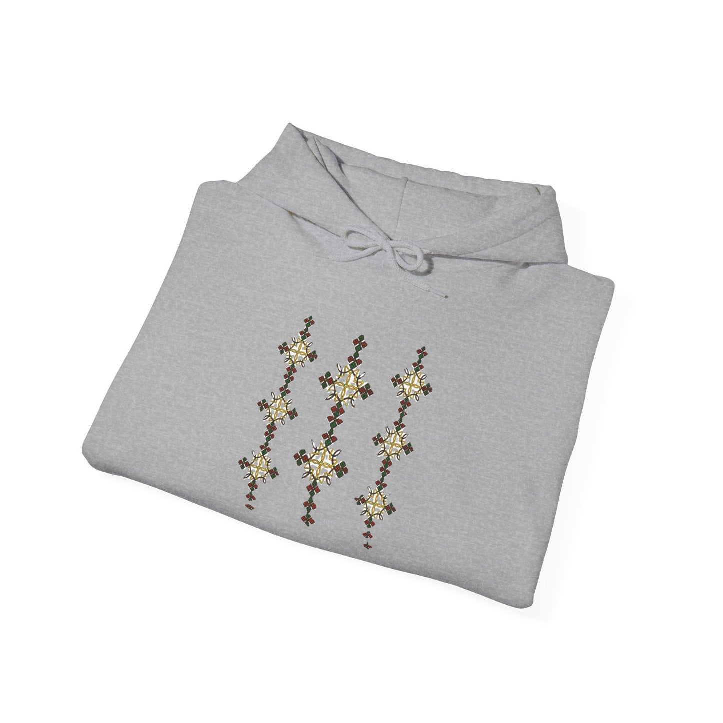 Unisex Hooded Sweatshirt: Ethiopian Tilet Design