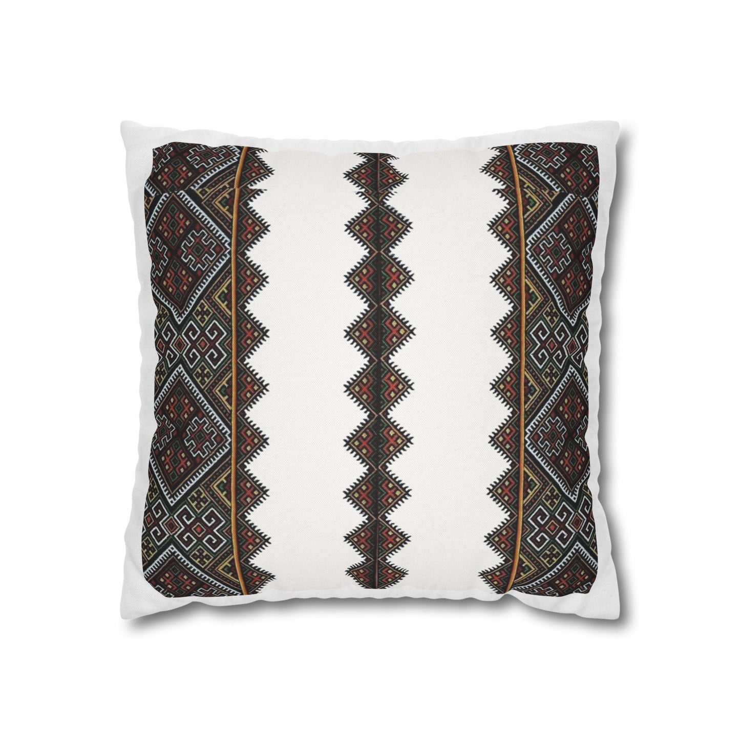 Square Pillowcase: Ethiopian Tilet Design