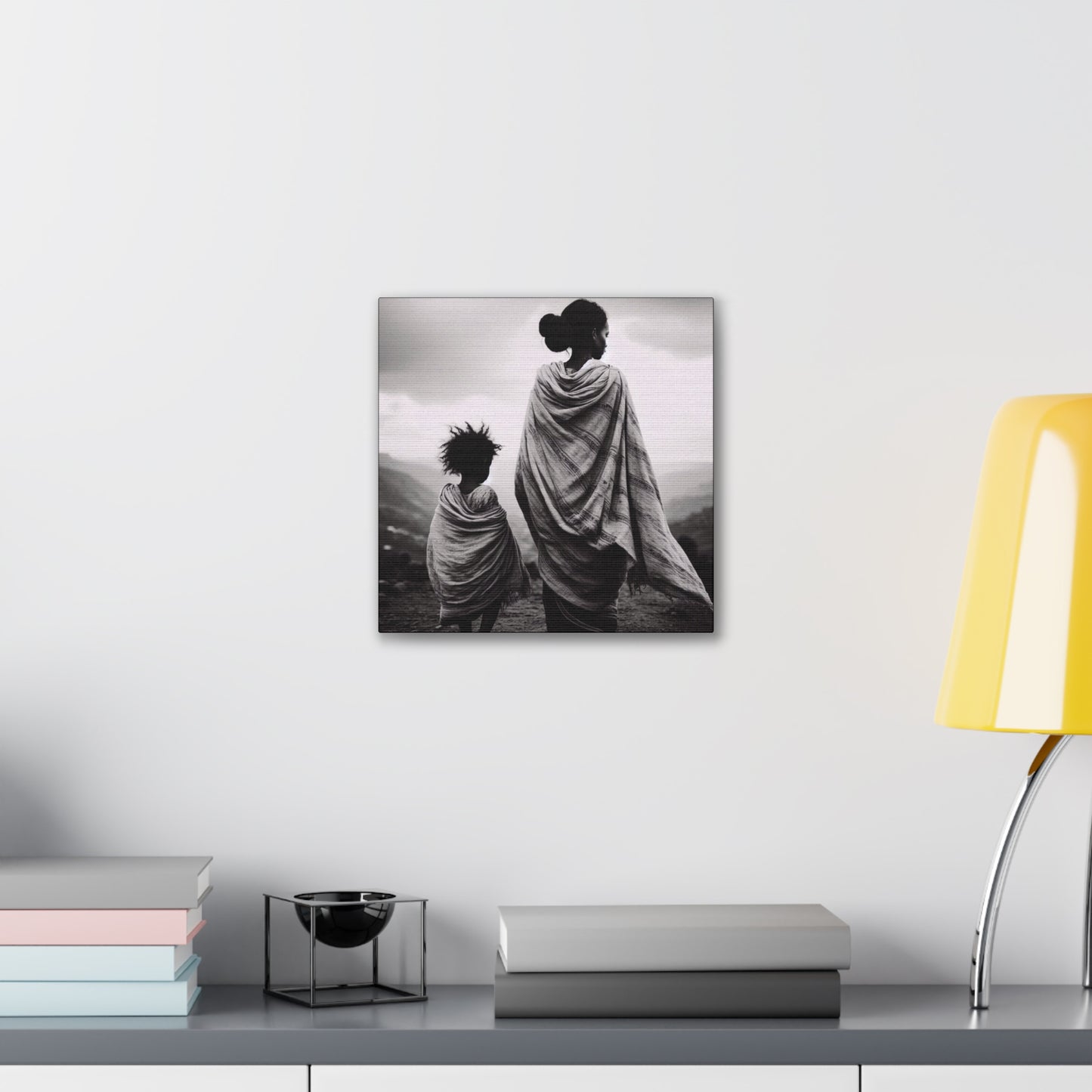 Mother and Child Canvas Wall Art