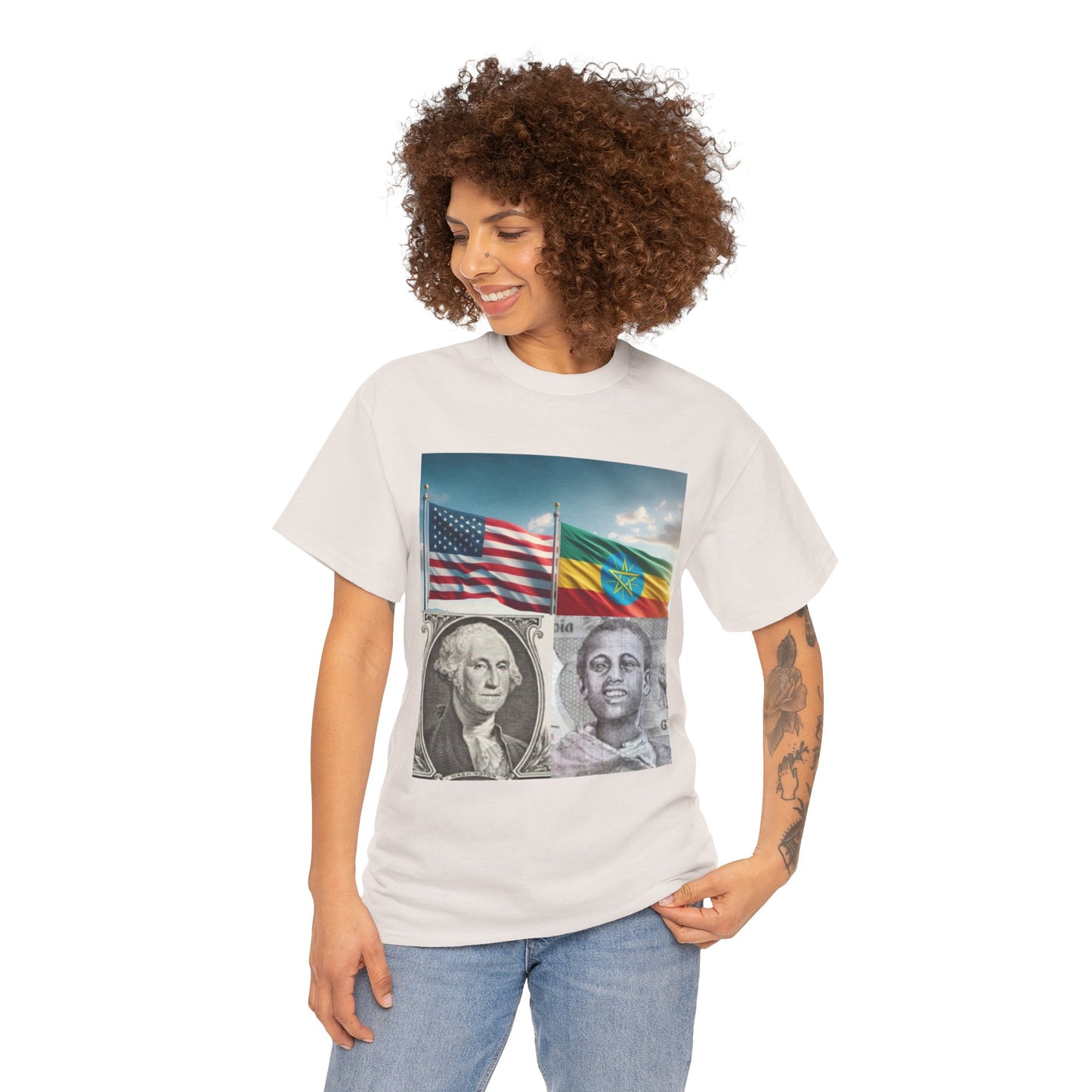 Mixed Currency Unisex Cotton Tee