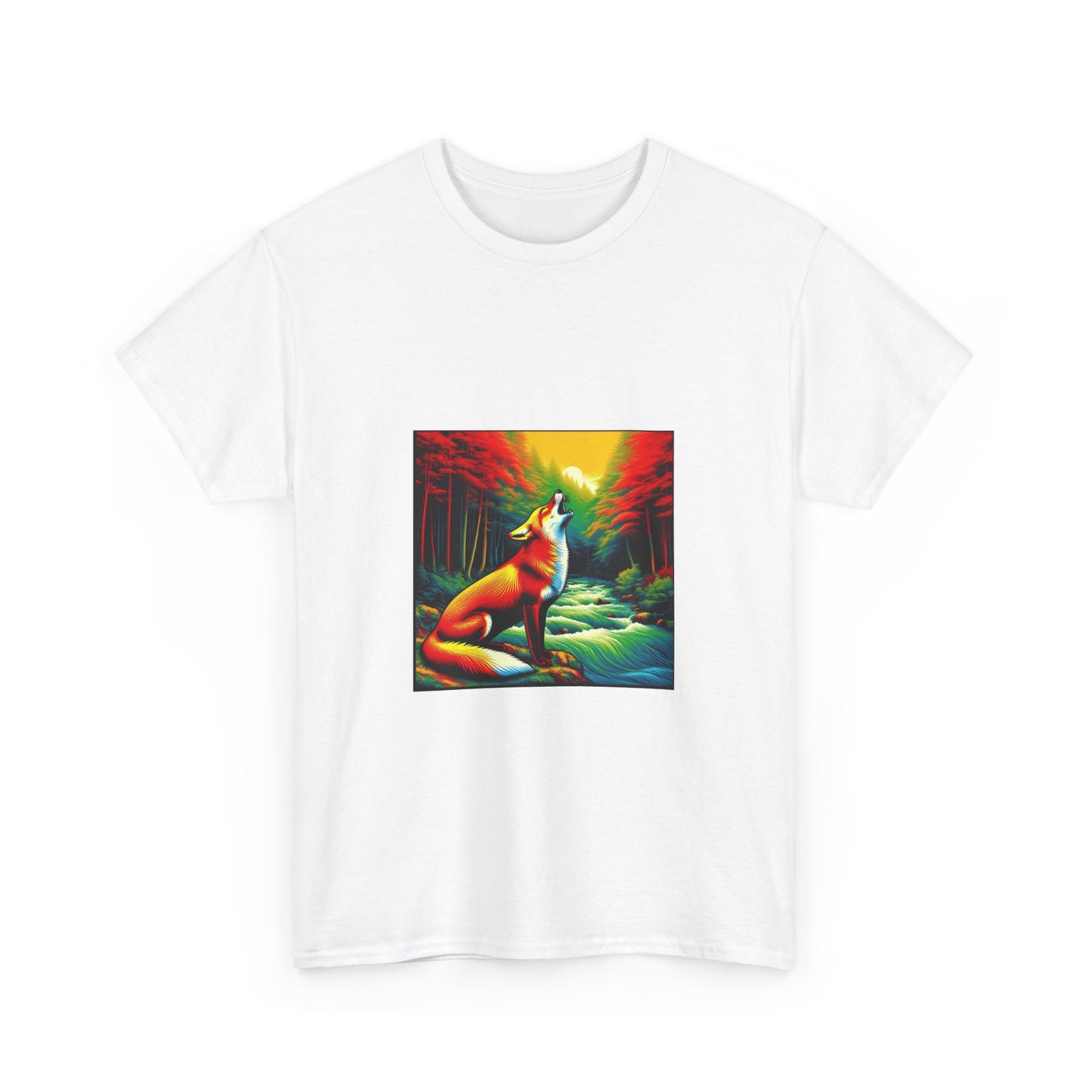 Ethiopian Red Fox Unisex Cotton Tee