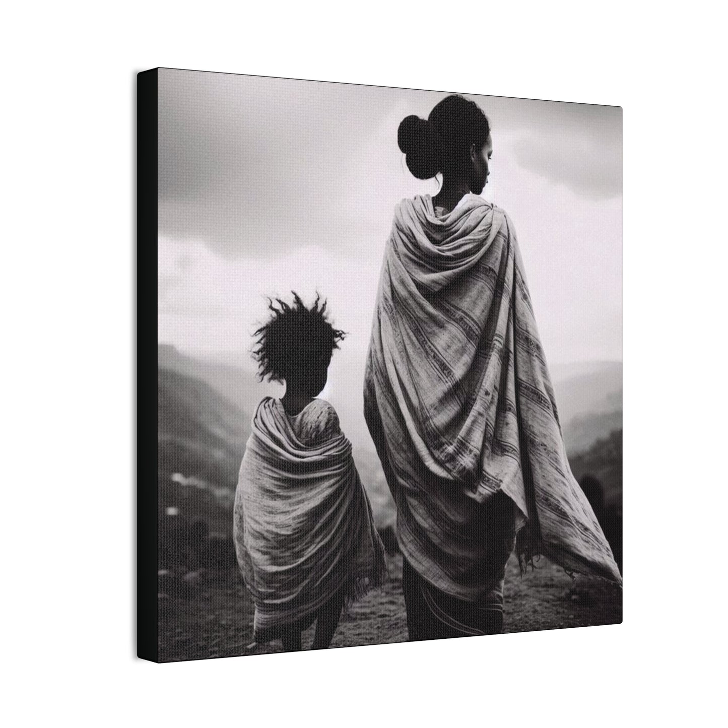 Mother and Child Canvas Wall Art