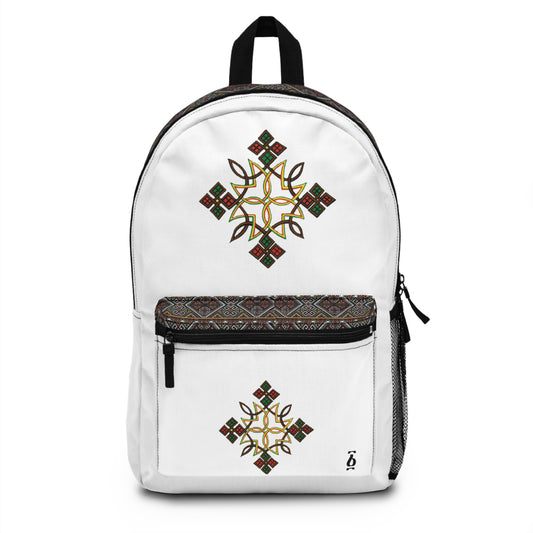 Ethio-Store Habesha Backpack - Ethiopian Tilet Design, Cultural Style Bag