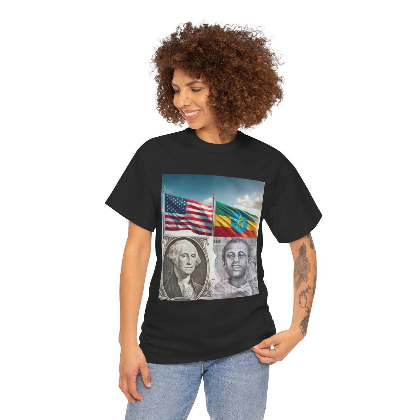 Mixed Currency Unisex Cotton Tee