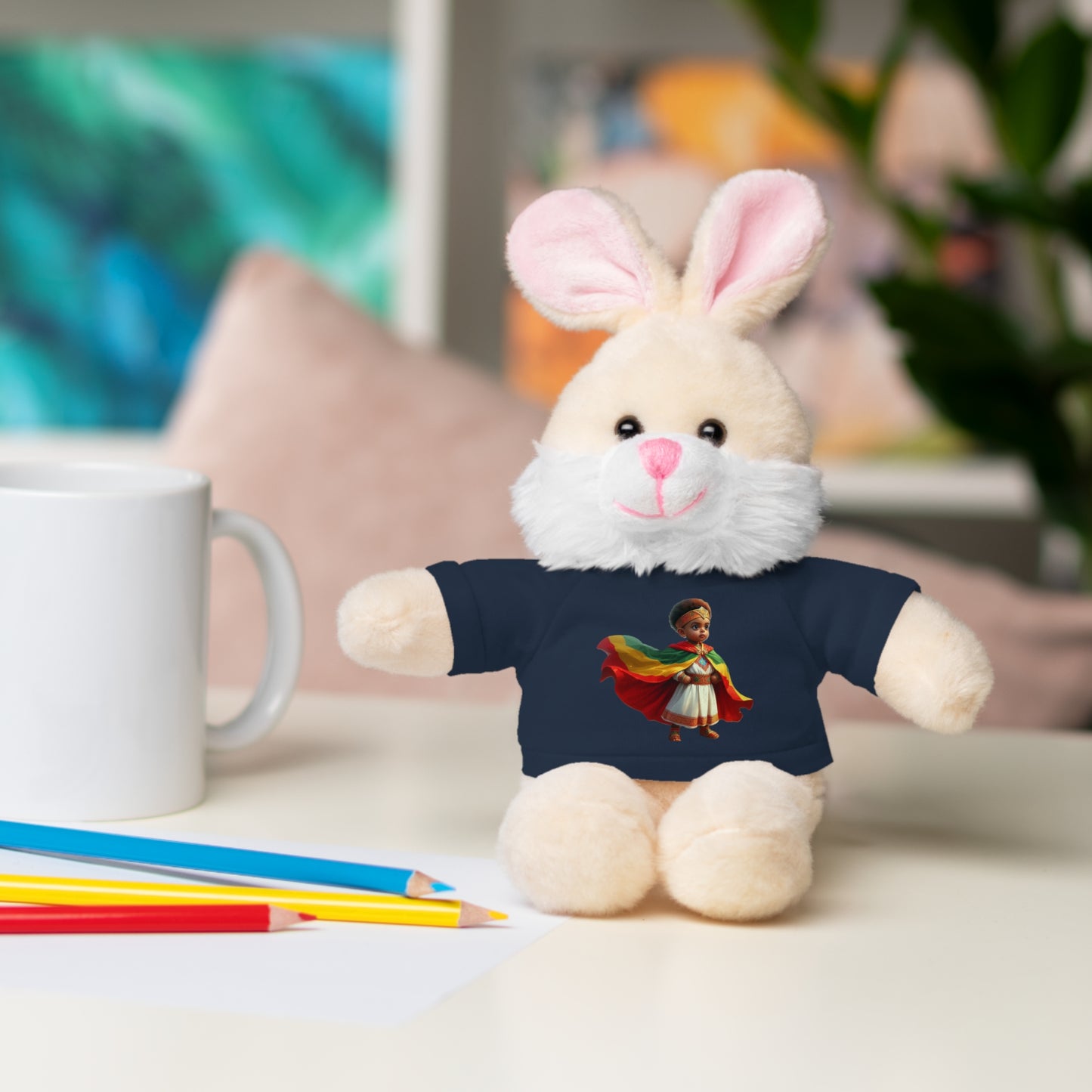 Stuffed Animals with T-shirt: SuperPrincess