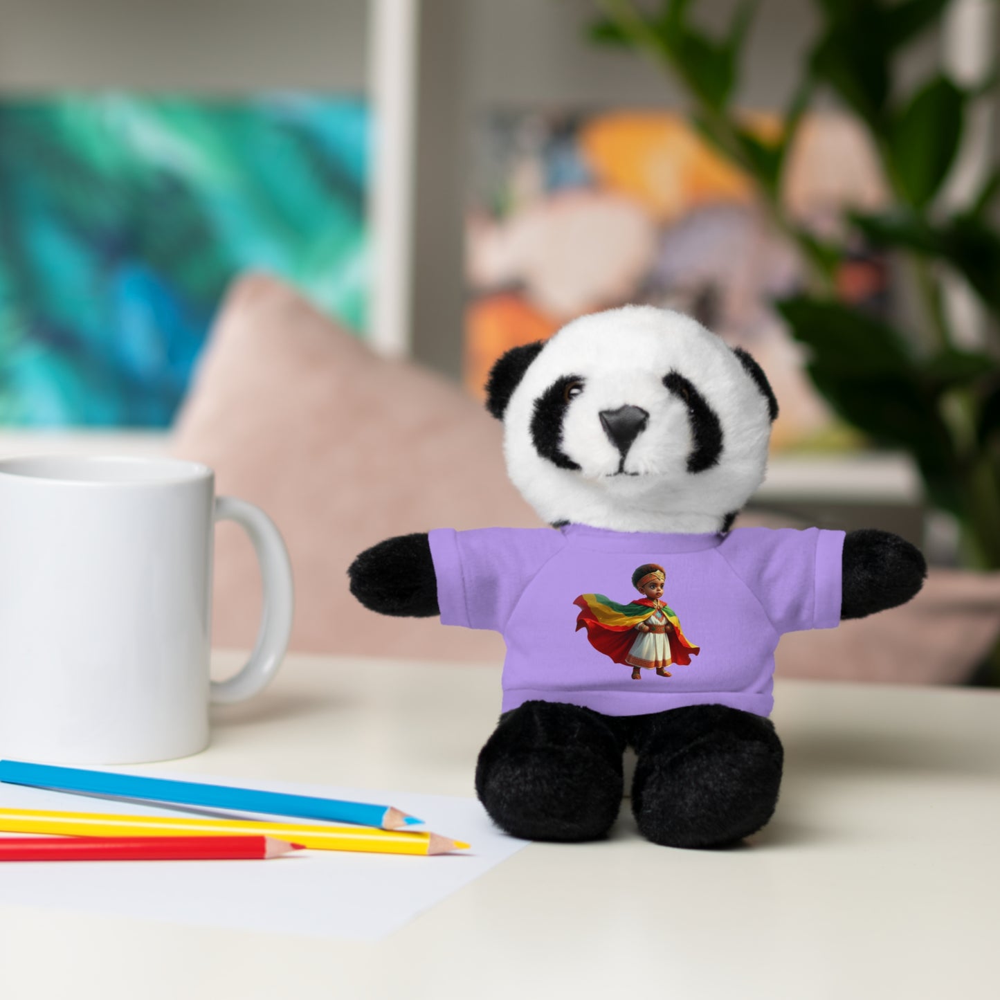 Stuffed Animals with T-shirt: SuperPrincess