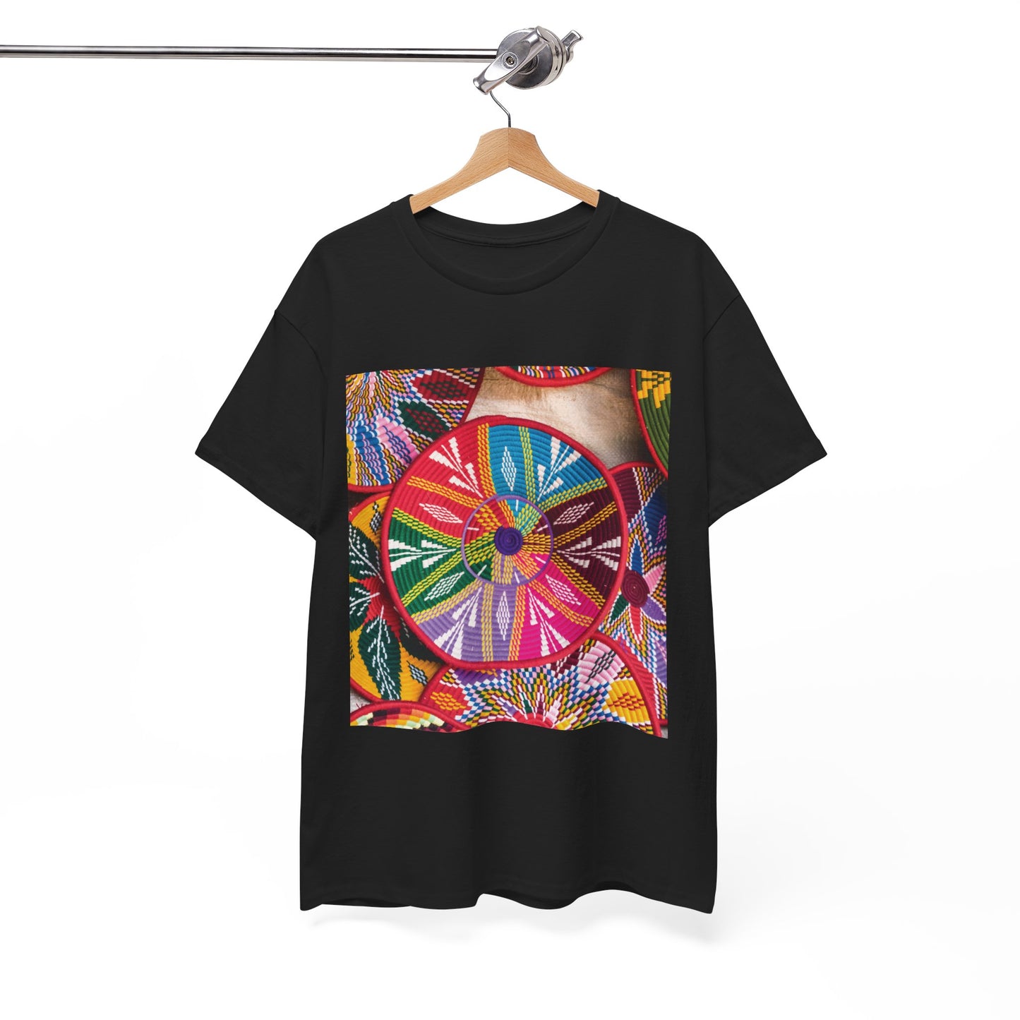 Ethiopian Sefed Design Unisex Cotton Tee