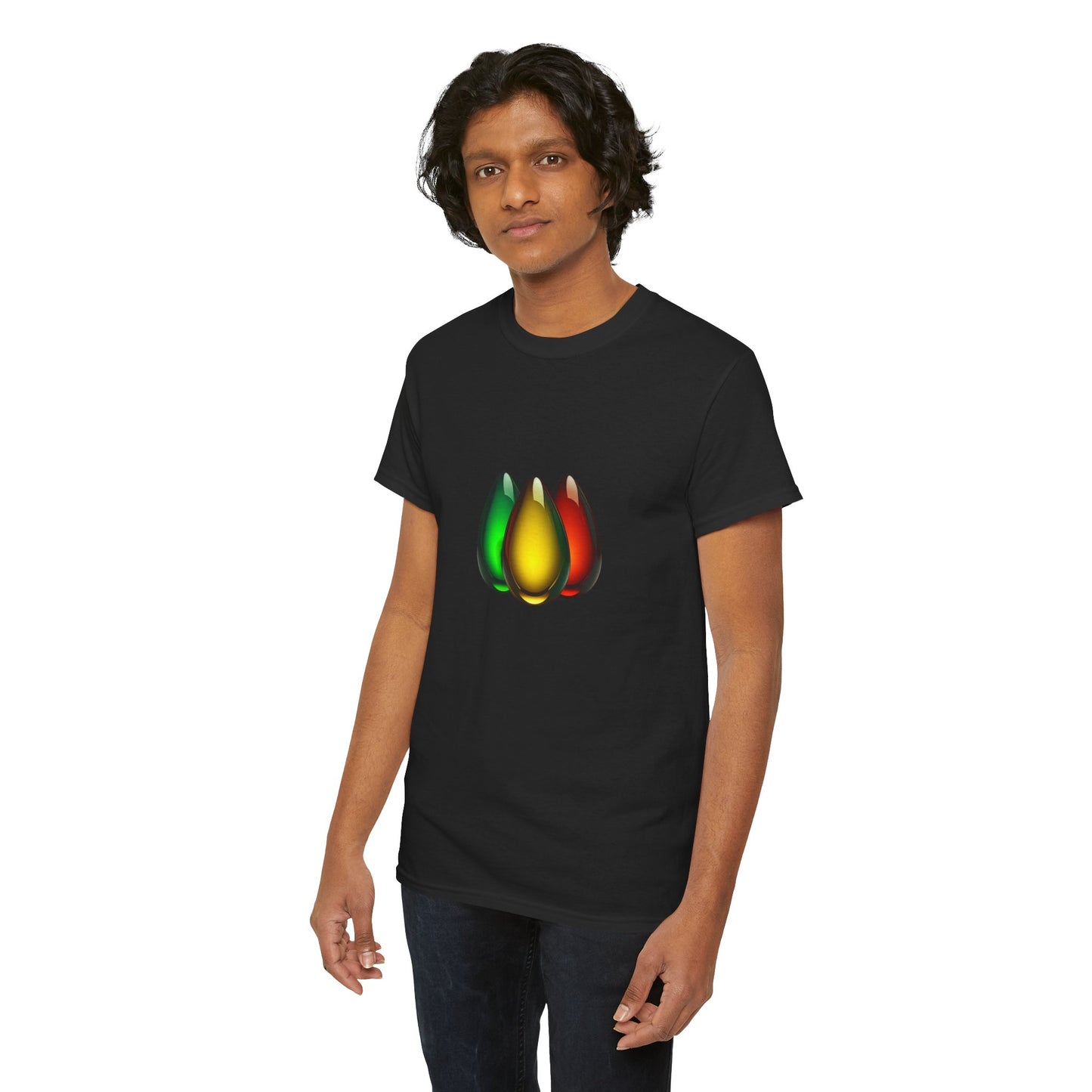 Ethiopian Colors Unisex Cotton Tee