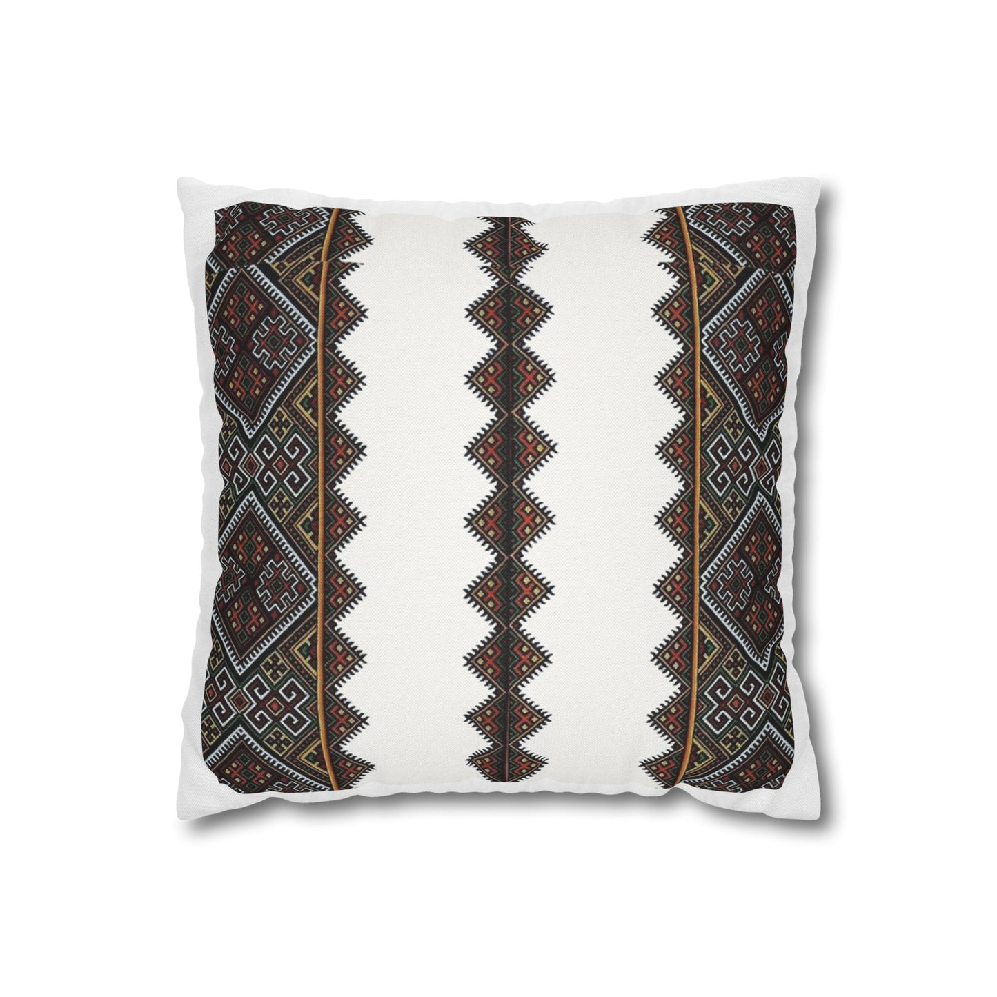 Square Pillowcase: Ethiopian Tilet Design