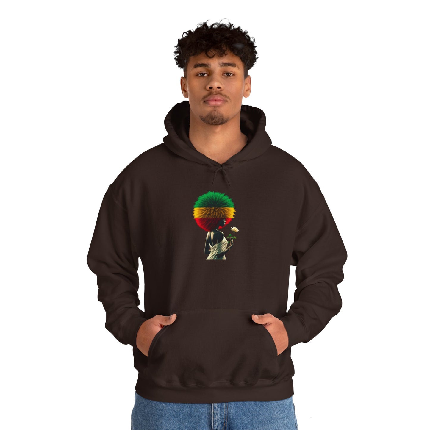 Ethiopian Queen Unisex Hooded Sweatshirt