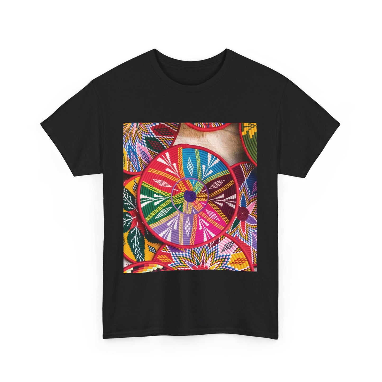 Ethiopian Sefed Design Unisex Cotton Tee